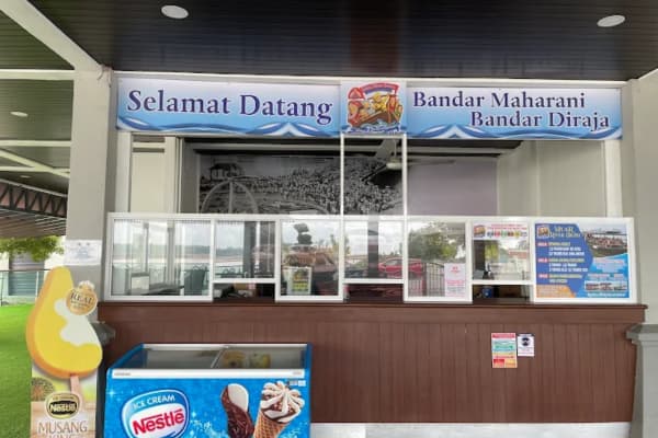Muar River Cruise Tanjung Emas ticket counter Bandar Maharani